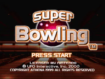 Super Bowling (Japan) screen shot title